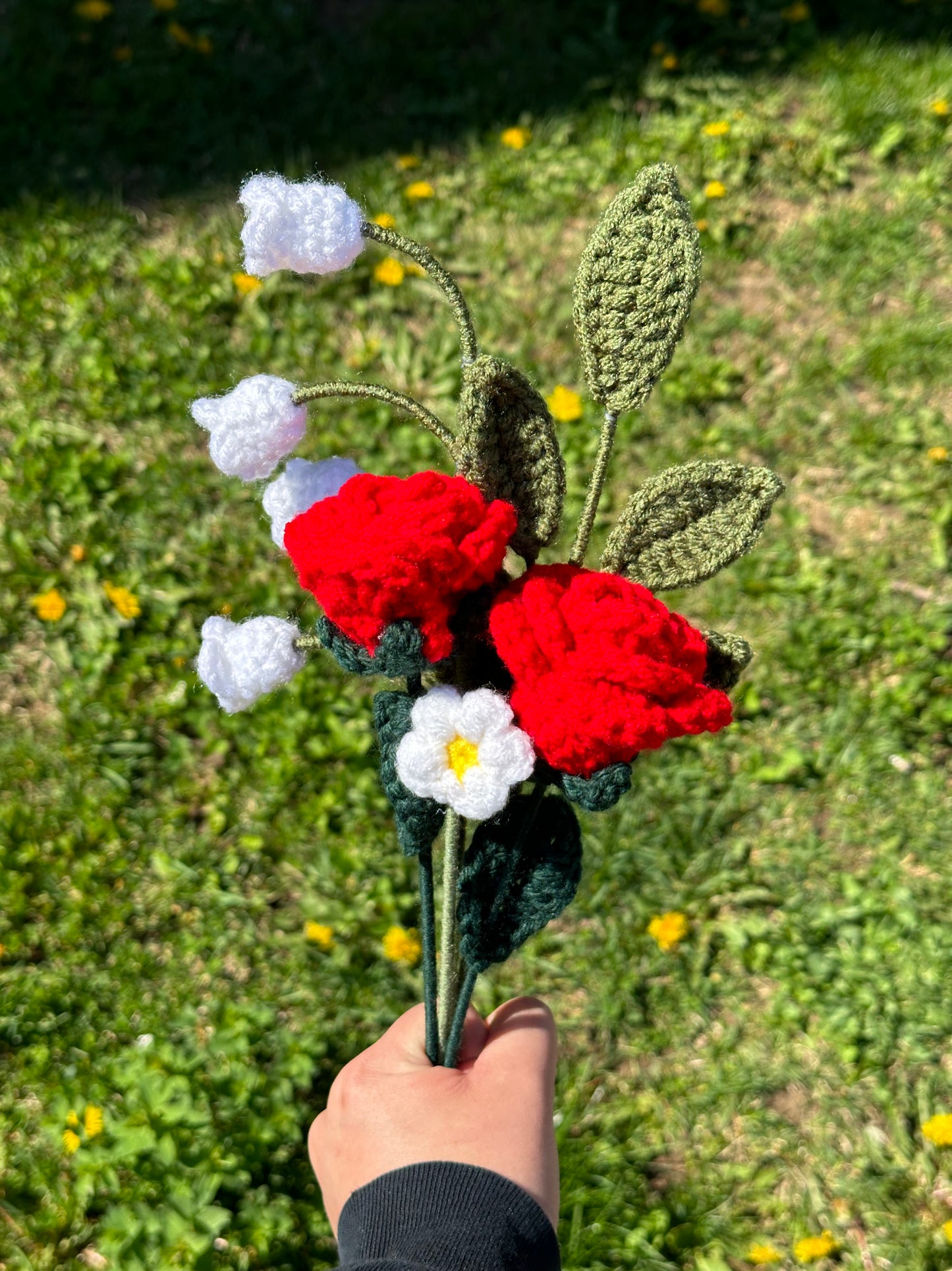 Crochet Ready-made Bouquets