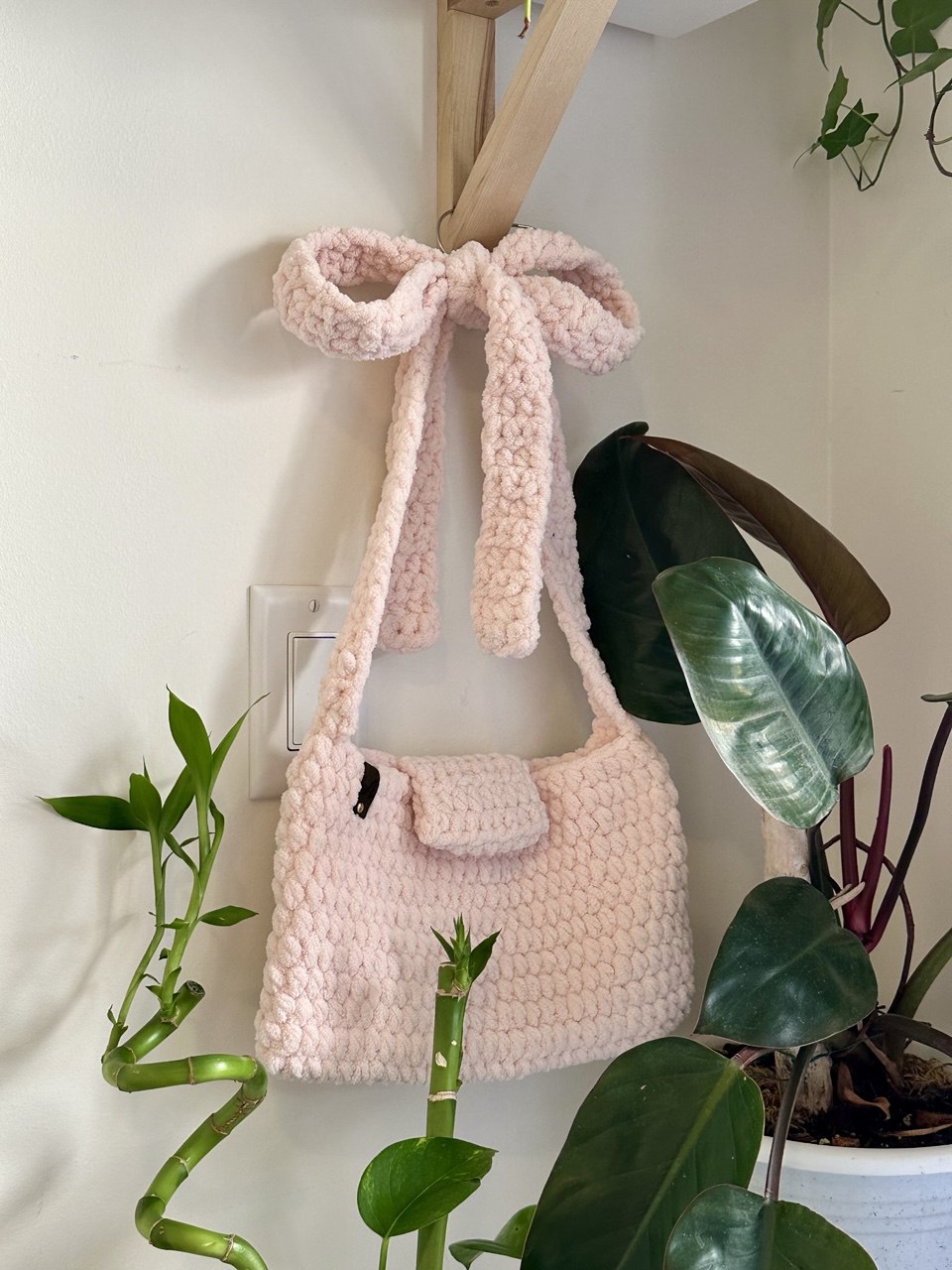 Crochet Bow Bag