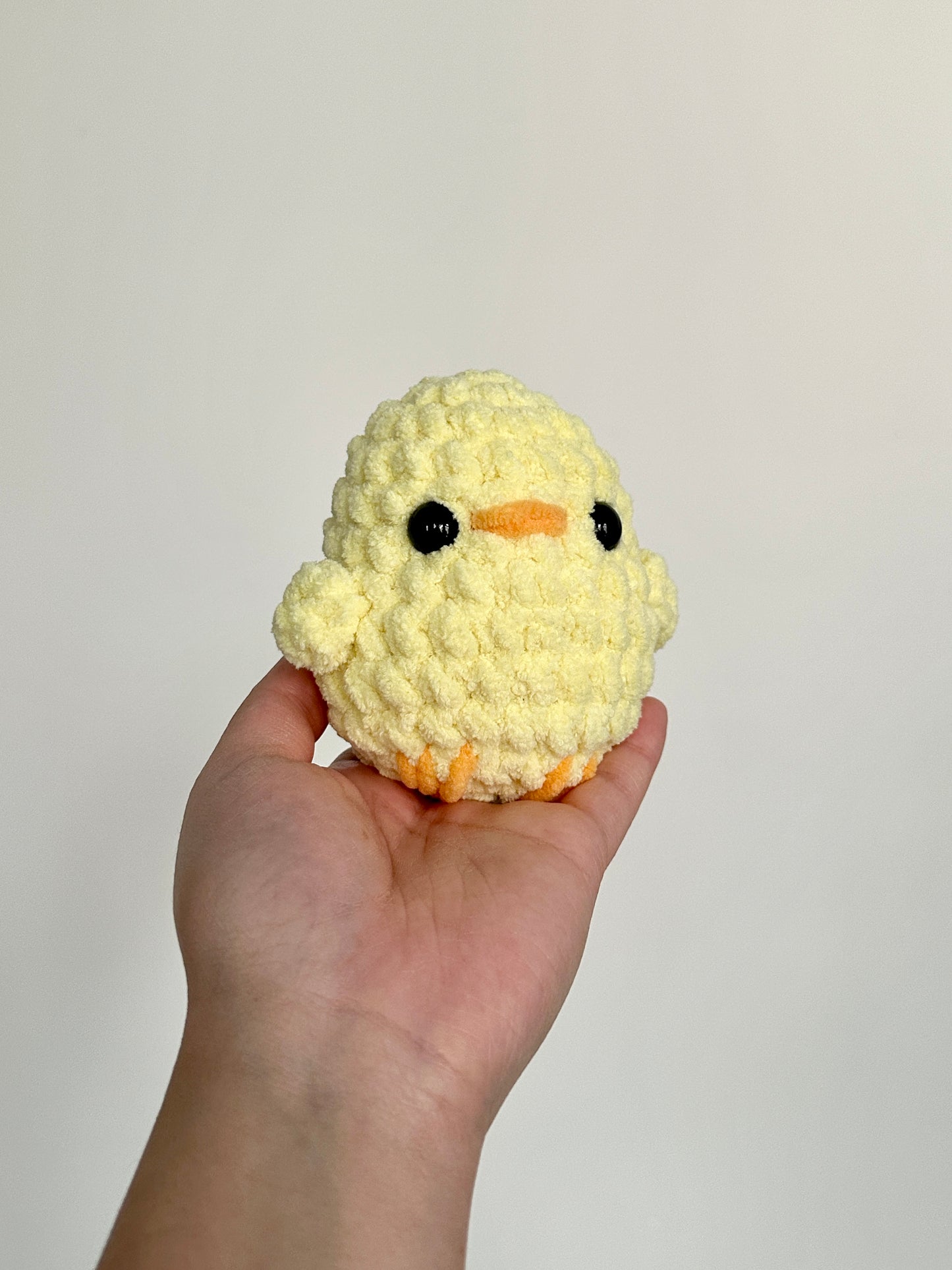 Crochet Mini Panda, Chick, Dog Plushie: Handmade Panda Toy