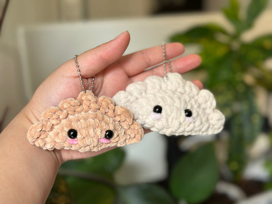 Crochet Empanada/Dumpling Keychain (Gyoza/Jamaican Patty/Pierogie)