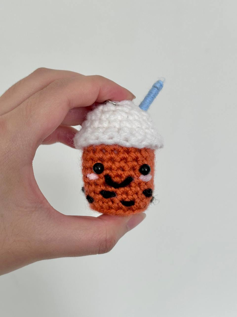 Boba Keychain (Bubble Tea)