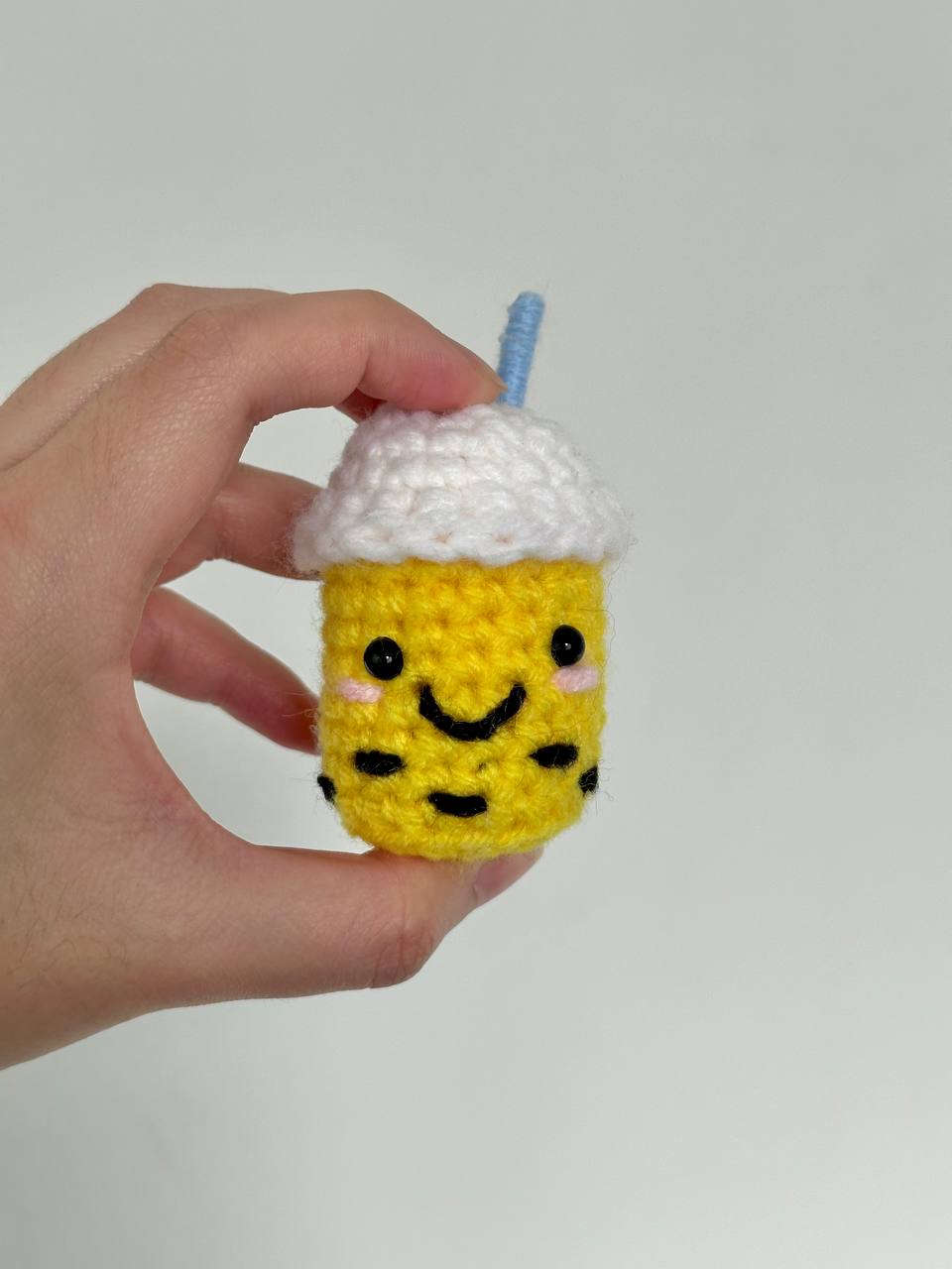 Boba Keychain (Bubble Tea)