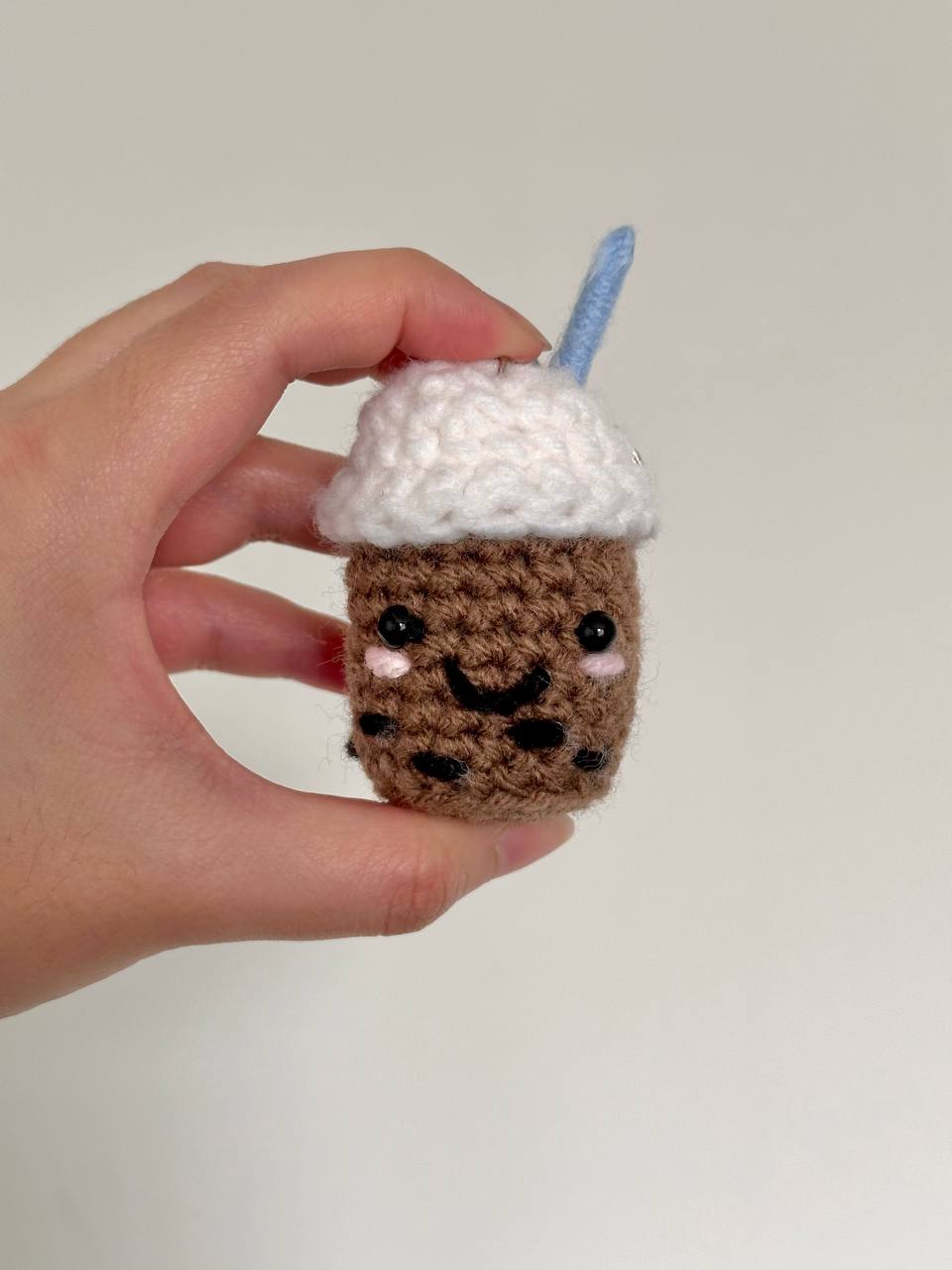 Boba Keychain (Bubble Tea)